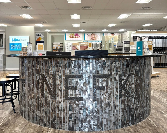 NEFK flooring showroom
